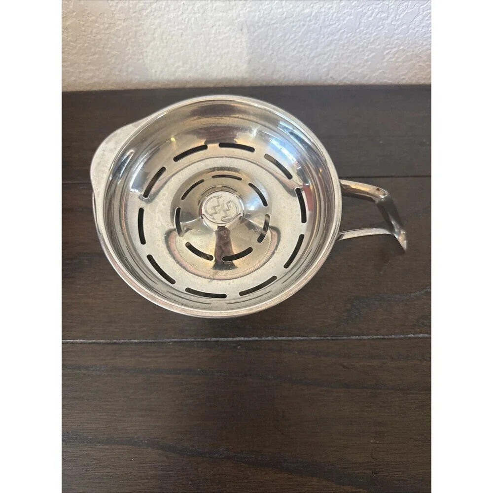 Egg Separator Bucket Sturdy Stainless Steel Egg Yolk White Separator Tool Div...